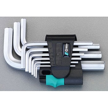 1.5-10 mm/9本組 [Hex-Plus]キーレンチ エスコ