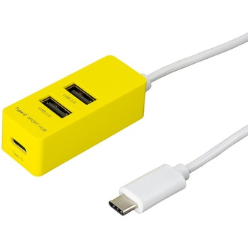 Type-C/USB2．0/3ポートハブ/120cm ナカバヤシ