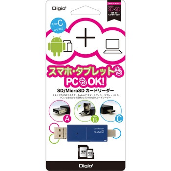 C&MicroB&A SDカードリーダー ナカバヤシ