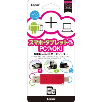 C&MicroB&A SDカードリーダー ナカバヤシ