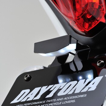 フェンダーレスキット 車検対応ledライセンスランプ付き Daytona デイトナ フェンダー関連 通販モノタロウ