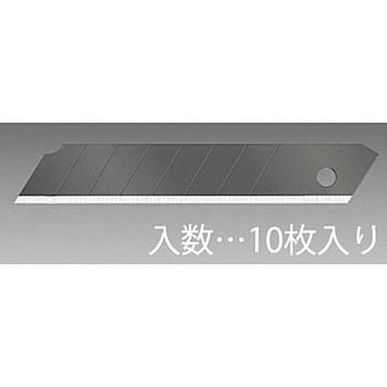 100x18x0.5mm カッターナイフ替刃(10枚) エスコ