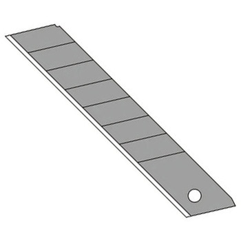 100x18x0.5mm カッターナイフ替刃(50枚) エスコ
