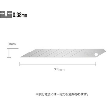 132mm カッターナイフ(替刃10枚付セット) エスコ