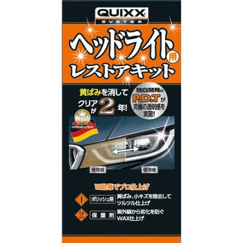 QUIXX(クイックス) ヘッドライト用レストアキット QUIXX(クイックス)
