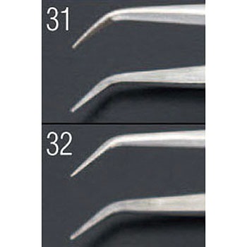 0.3x140mm/65A  精密用ピンセット(ステンレス製) エスコ