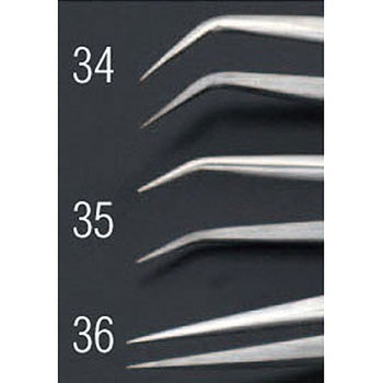 0.2x115mm/ 51  精密用ピンセット(ステンレス製) エスコ