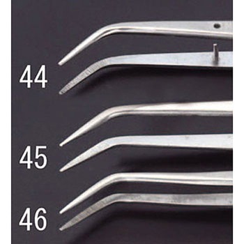 1.2x140mm/220C 精密用ピンセット(ステンレス製) エスコ