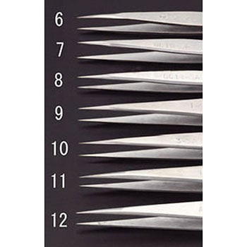 0.4x110mm/0C11 精密用ピンセット(ステンレス製) エスコ