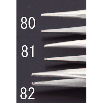 0.3x110mm/ 39  精密用ピンセット(ステンレス製) エスコ