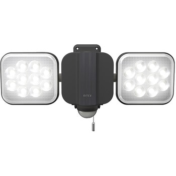 LED-AC2028 14W×2灯フリーアーム式LEDセンサーライト ライテックス