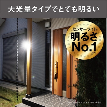 14W×3灯フリーアーム式LEDセンサーライト ライテックス(ムサシ)