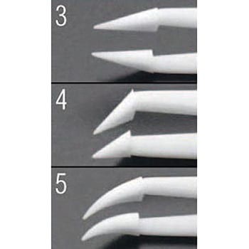 118mm/P3C  精密用ピンセット(デルリン製) エスコ