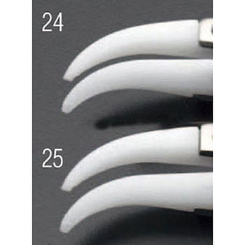 120mm 精密用ピンセット(デルリン/ステンレス製) エスコ