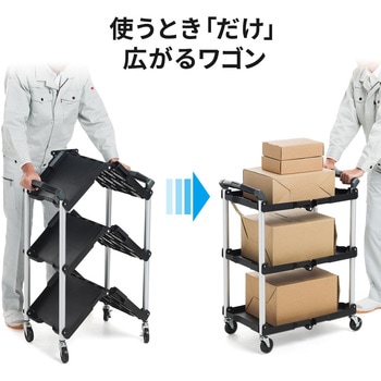 折りたたみカート サンワダイレクト