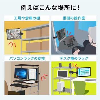 高耐荷重支柱取付けモニタアーム サンワダイレクト