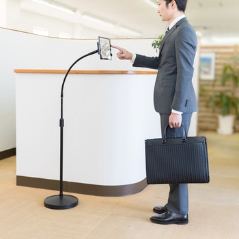 iPad・タブレットフロアスタンド サンワダイレクト