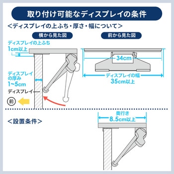 ディスプレイトップシェルフ サンワダイレクト