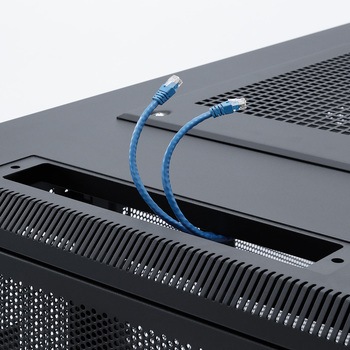 観音扉19インチマウントサーバーラック(24U) サンワダイレクト