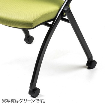 ミーティングチェア(メモ台付き) サンワダイレクト