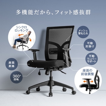 高耐荷重メッシュチェア サンワダイレクト