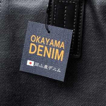コーティングデニムバッグ サンワダイレクト