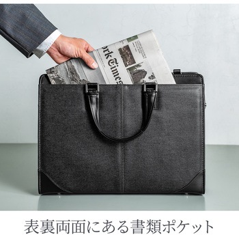 コーティングデニムダレスバッグ サンワダイレクト