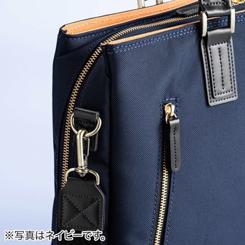 日本製ビジネスバッグ(3方ファスナー) サンワダイレクト