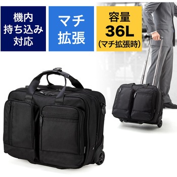 200-BAGCR002 マチ拡張ビジネスキャリー 1個 サンワダイレクト 【通販