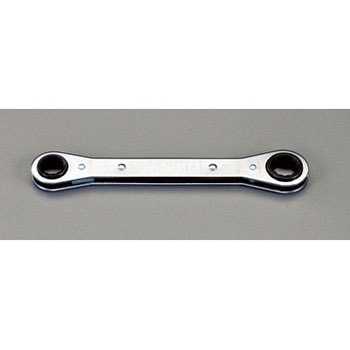 [  1/2" x 9/16"] ラチェットメガネレンチ エスコ