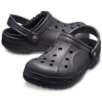 white lined crocs