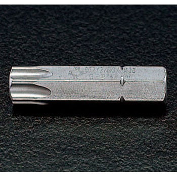 T8 x25mm [Bore Torx]ドライバービット エスコ