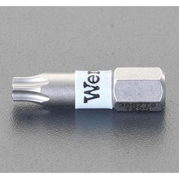 T10x25mm [Torx]ドライバービット(ステンレス製) エスコ