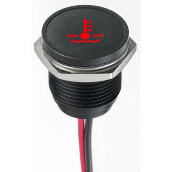 Q16F5BXXHR12E-3EC Apem LED\ 16mm 12V dc APEM 50015045