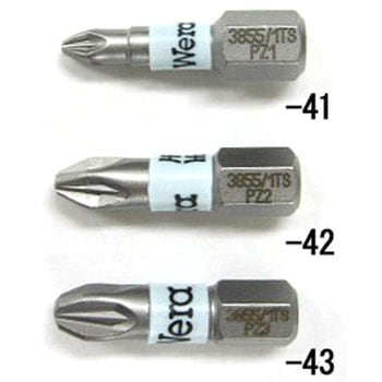 #2x25mm [Pozidriv]ドライバービット(ステンレス製) エスコ