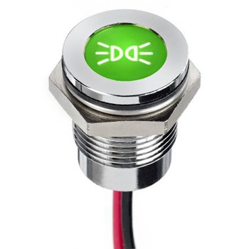 Q14F5CXXG12E-098 Apem LED�\���� 14mm 12V dc APEM 50015307