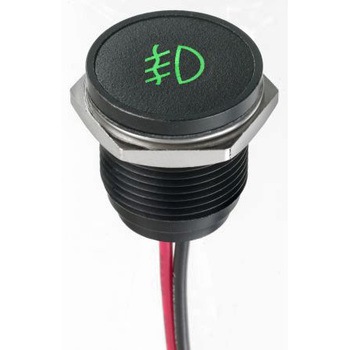 Q16F5BXXHG12E-326 Apem LED\ 16mm 12V dc APEM 50015359