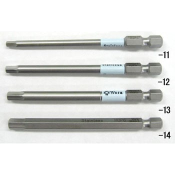6.0x89mm [Hexagon]ドライバービット(ステンレス製) エスコ