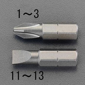 4.0x25mm [-]ドライバービット エスコ