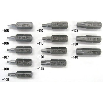 6 IPx25mm [TORX-PLUS]ドライバービット - エスコ