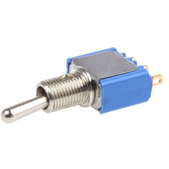 Apem トグルスイッチ ラッチ 単極単投(SPST) パネルマウント 400 mA @ 20 V ハンダ端子 APEM