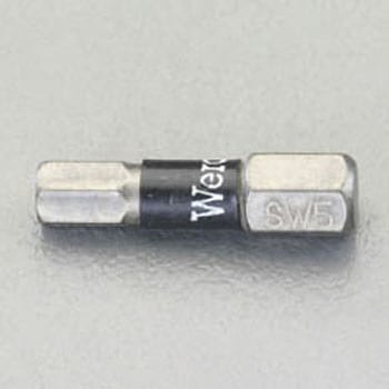 4x25mm [Hex]ドライバービット(ダイヤコート・インパクト) エスコ