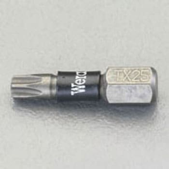 T30x25mm [Torx]ドライバービット(インパクト用) - エスコ