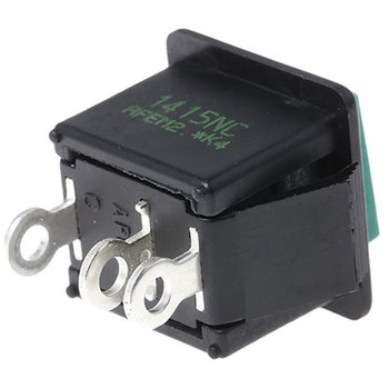 Apem 押しボタンスイッチ 2 A @ 250 V ac モーメンタリ パネルマウント 単極双投(SPDT) APEM