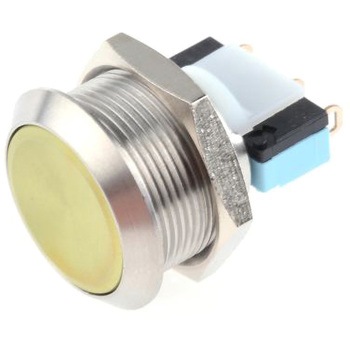 Apem 押しボタンスイッチ 5 A @ 250 V ac モーメンタリ SPDT-NO / NC IP65 - APEM