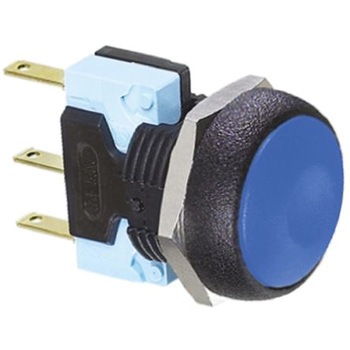 IRR7Z212 Apem �����{�^���X�C�b�` 5 A @ 250 V ac ���[�����^�� �p�l���}�E���g �P�ɑo��(SPDT) IP67 APEM 50023244