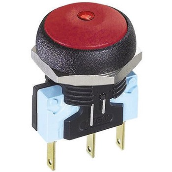 IRR7Z262LOS Apem �����{�^���X�C�b�` 5 A @ 250 V ac ���[�����^�� �p�l���}�E���g �P�ɑo��(SPDT) IP67 APEM 50023208