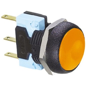 IRR7Z292 Apem �����{�^���X�C�b�` 5 A @ 250 V ac ���[�����^�� �p�l���}�E���g �P�ɑo��(SPDT) IP67 APEM 50023278