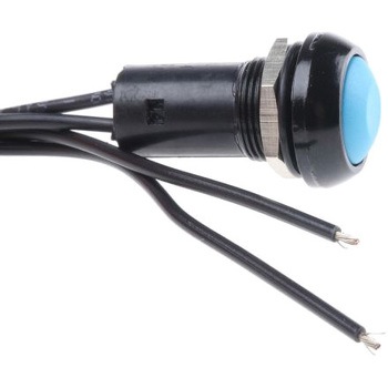 Apem 押しボタンスイッチ 5 A @ 28 V dc モーメンタリ パネルマウント 1極オン / オフスイッチ APEM