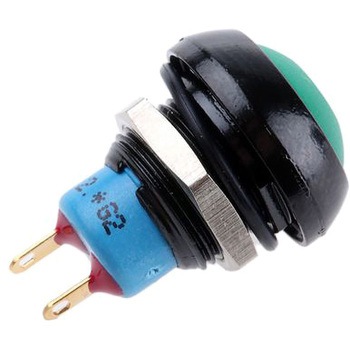 Apem 押しボタンスイッチ 5 A @ 28 V dc モーメンタリ パネルマウント 1極オン / オフスイッチ APEM